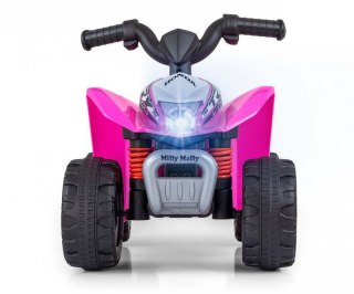 Milly Mally Pojazd na akumulator Quad HONDA ATV Pink