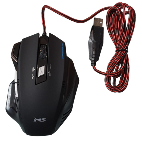 MYSZ GAMINGOWA MS NEMESIS C100pad Z PODKŁADKĄ