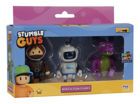 STUMBLE GUYS S2 MINI ACTION FIGURES - 3 PACK VER.A