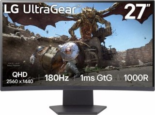 Monitor LG 27GS60QC-B (27" /VA /180Hz /2560 x 1440 /Czarny)