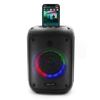 SQUEAK GŁOŚNIK KARAOKE BEATFLOW BLUETOOTH 5.0 + EDR, RADIO FM, MICROSD, AUX, USB SQ1005