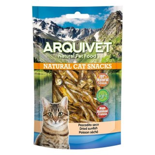 ARQUIVET przysmak dla kota suszone rybki 50g