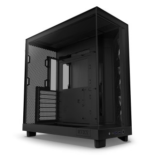 NZXT OBUDOWA KOMPUTEROWA NZXT H6 FLOW RGB MIDI TOWER Z OKNEM CZARNA