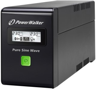 Zasilacz UPS POWER WALKER VI 800 SW FR (TWR; 800VA)