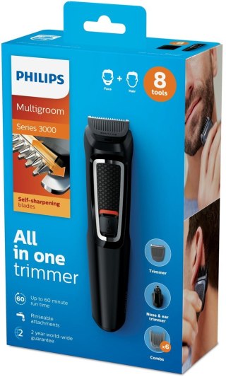 Trymer do brody Philips MG3730/15 (kolor czarny)