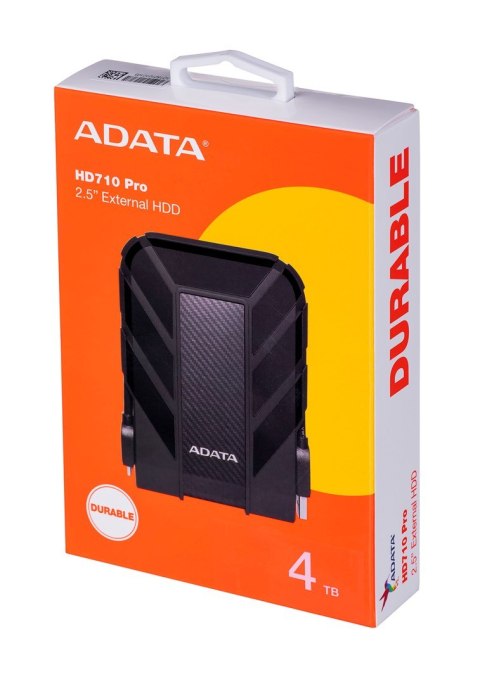 Dysk zewnętrzny HDD ADATA HD710 PRO (4TB; 2.5"; USB 3.2; czarny)