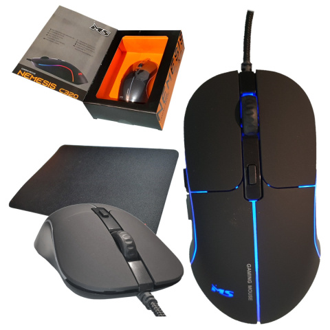 MYSZ MS NEMESIS C320 6400DPI 7P LED GAMING