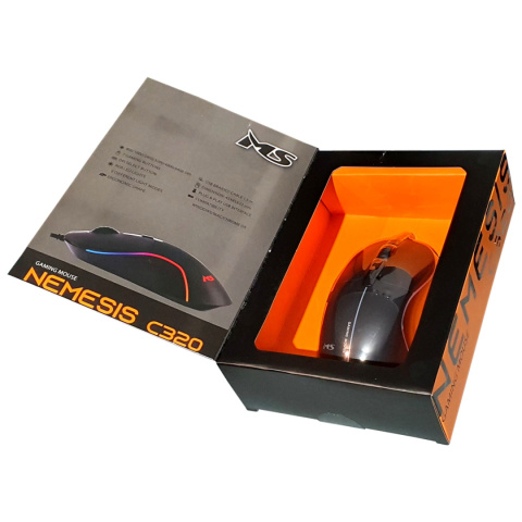 MYSZ MS NEMESIS C320 6400DPI 7P LED GAMING