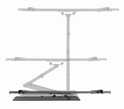 GEMBIRD UCHWYT ŚCIENNY LCD 37"-80" (OBRACANIE I POCHYLANIE) VESA MAX 600 X 400MM, DO 50KG