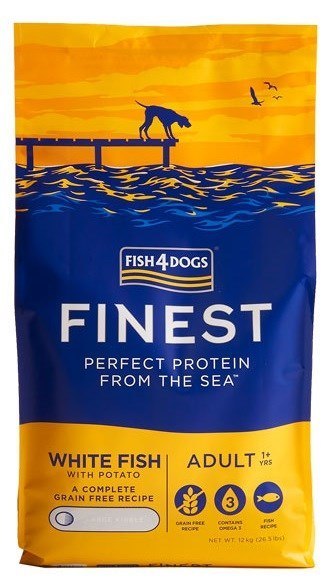 Fish4Dogs Finest White Fish Adult duża rasa 1,5kg