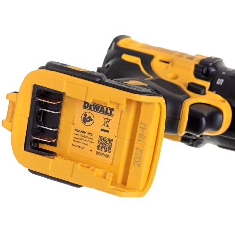 ZESTAW ELEKTRONARZĘDZI COMBO DEWALT DCK2062M2T (DCD709+DCF809) 18V 2X4,0AH