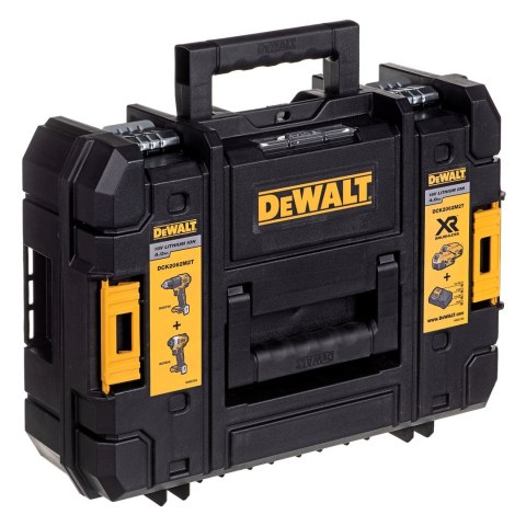 ZESTAW ELEKTRONARZĘDZI COMBO DEWALT DCK2062M2T (DCD709+DCF809) 18V 2X4,0AH