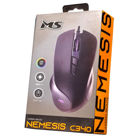 MYSZ GAMINGOWA MS NEMESIS C340 4000ddpi