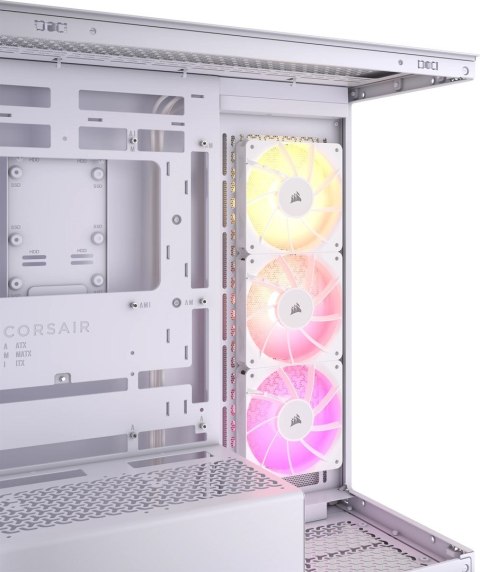 3500X RGB Tempered Glass Mid-Tower, White