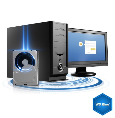 Dysk HDD WD Blue WD10EZEX (1 TB ; 3.5"; 64 MB; 7200 obr/min)