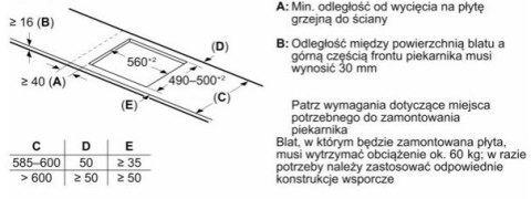 Płyta indukcyjna BOSCH PVQ61RHB1E