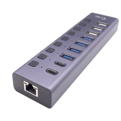 Hub USB I-TEC CACHARGEHUB9LAN