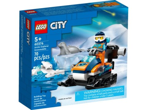 LEGO 60376 City - Skuter śnieżny badacza Arktyki