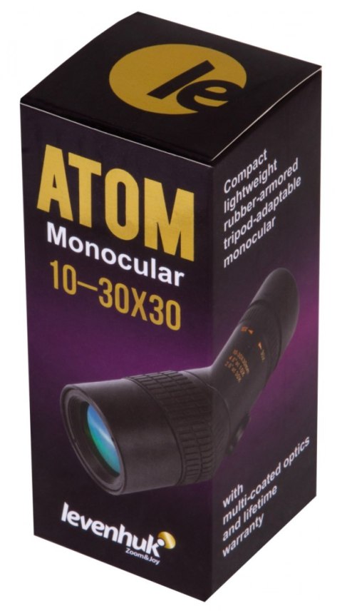 Monokular Levenhuk Atom 10-30x30