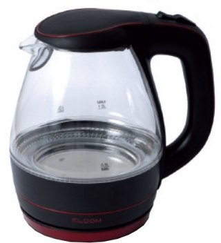 Czajnik ELDOM C400 Czerwony (1.5L /2000W /Czarno-czerwony )