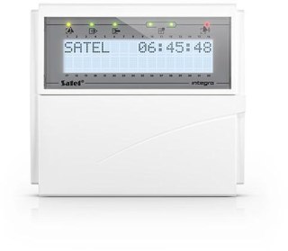 SATEL Manipulator LCD (białe podświetlenie) INT-KLCD-W