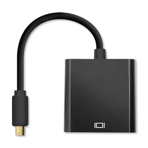 Qoltec Adapter Micro HDMI D męski | VGA żeńskie | 0.2m