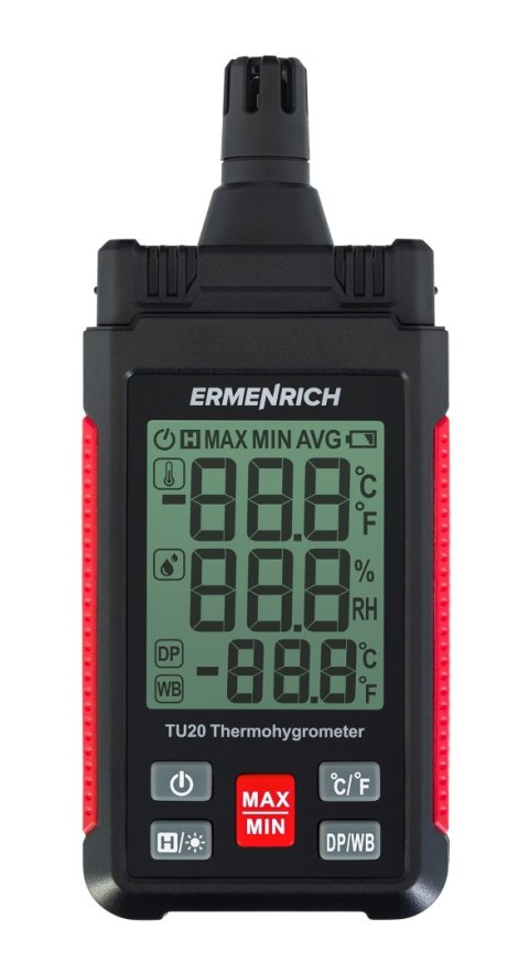 Termohigrometr Ermenrich Wett TU20