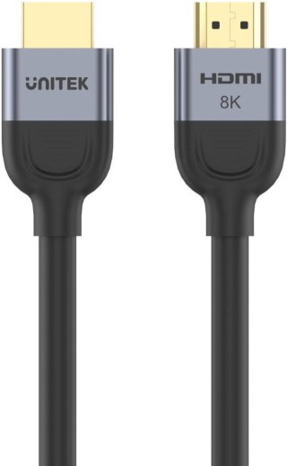 Unitek Kabel HDMI 2.1 8K 60Hz, czarny, 1,5m