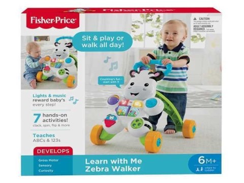 Fisher-Price Interaktywny Chodzik Zebra DPL53 p2 MATTEL