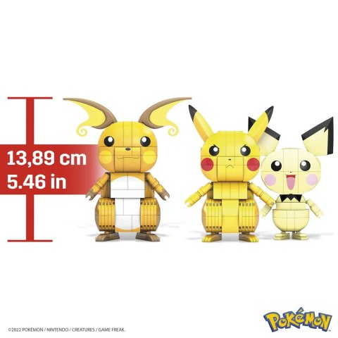 MEGA CONSTRUX Pokemon Pikachu Trio 3-pak GYH06 /4