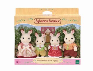 Sylvanian Families Rodzina królików z czekoladowymi uszkami 5655