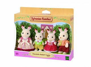 Sylvanian Families Rodzina królików z czekoladowymi uszkami 5655