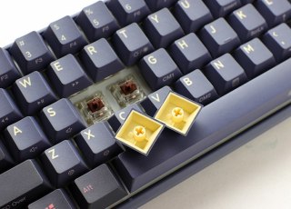 Ducky One 3 SF klawiatura Gaming USB QWERTY Angielski Niebieski