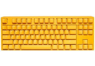 Ducky One 3 TKL klawiatura Gaming USB QWERTY Angielski Żółty