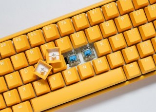 Ducky One 3 Mini Yellow klawiatura Gaming USB QWERTY US English Żółty