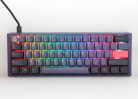 Ducky One 3 Mini klawiatura Gaming USB QWERTY Angielski Niebieski