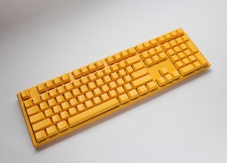 Ducky One 3 klawiatura Gaming USB QWERTY Angielski Żółty