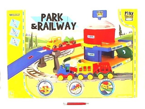 *****WADER Play Tracks Railway stacja kolej.51520