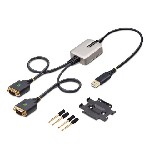 2-PORT USB SERIAL ADAPTER/TO DUAL DB9 RS232 ADAPTER