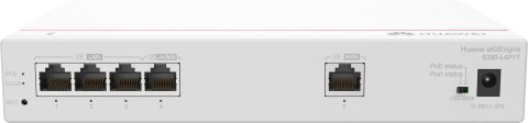 Huawei S380-L4P1T Gigabit Ethernet (10/100/1000) Obsługa PoE Szary