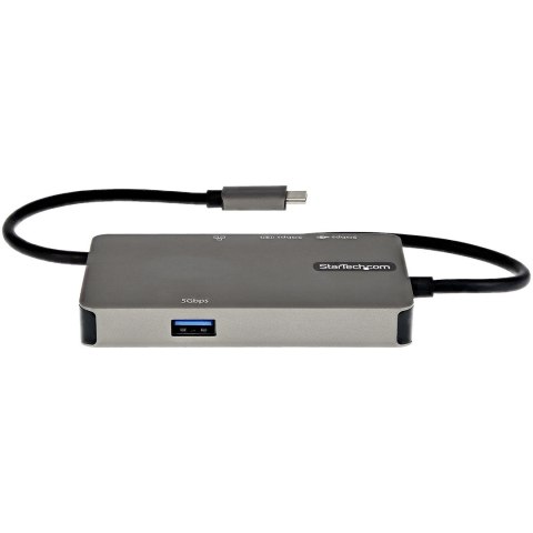 StarTech.com DKT30CHVPD2 stacja dokująca USB 3.2 Gen 1 (3.1 Gen 1) Type-C Czarny, Szary