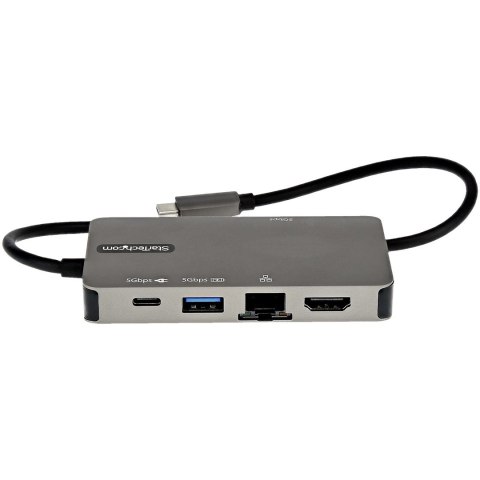 StarTech.com DKT30CHVPD2 stacja dokująca USB 3.2 Gen 1 (3.1 Gen 1) Type-C Czarny, Szary