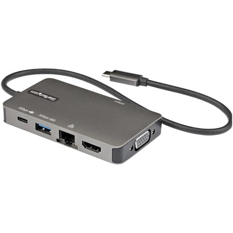 StarTech.com DKT30CHVPD2 stacja dokująca USB 3.2 Gen 1 (3.1 Gen 1) Type-C Czarny, Szary