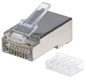 Wtyk modularny RJ45 Cat6, STP, linia Pro, 90 sztuk