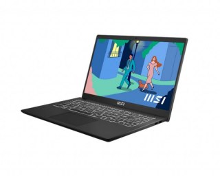 MSI Modern 15 (15.6"/I7-1255U/IRIS XE/16GB/SSD512GB/W11H/Czarny)