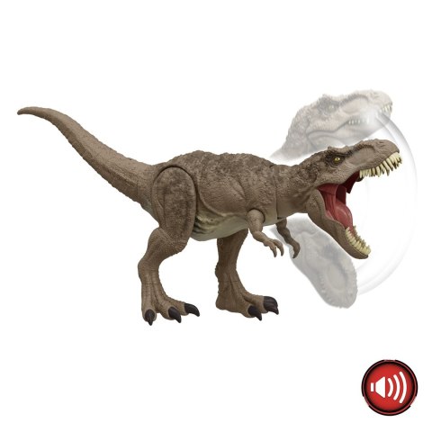 Figurka Mattel Jurassic World T-Rex Totalny atak HXF53 WB2