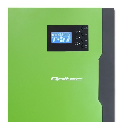 QOLTEC INWERTER SOLARNY HYBRYDOWY OFF-GRID 3,5KW | 100A | 24V | MPPT | SINUS