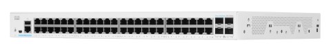 Cisco CBS250-48T-4X-EU łącza sieciowe Zarządzany L2/L3 Gigabit Ethernet (10/100/1000) Srebrny