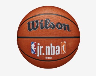 Piłka koszykowa Wilson JR NBA Logo Auth Outdoor pomarańczowa WZ3011801XB6