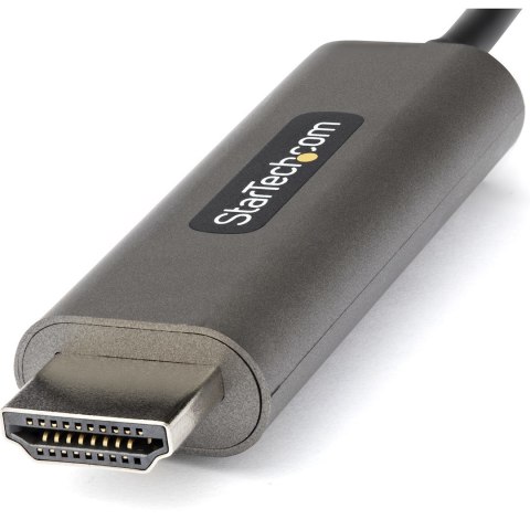 StarTech.com CDP2HDMM5MH adapter kablowy 5 m HDMI Typu A (Standard) USB Type-C Czarny, Srebrny